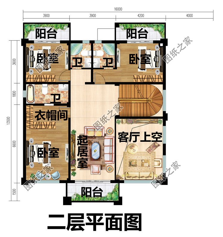 带地下室设计三层自建房别墅设计图