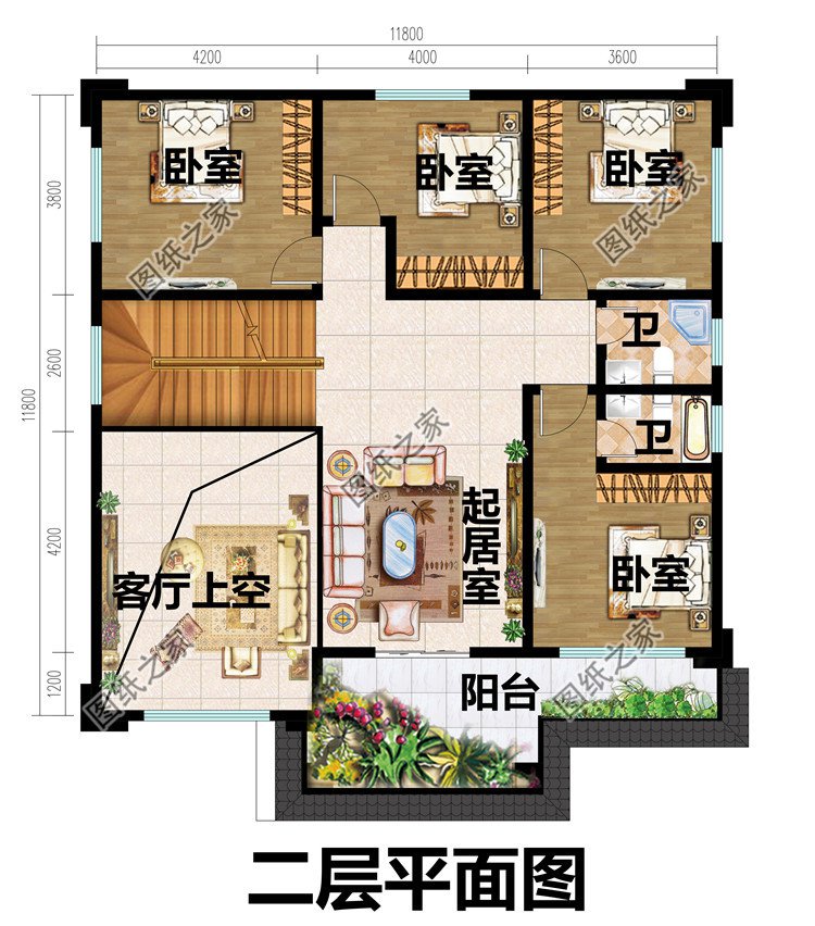 新农村住宅设计图纸含效果图