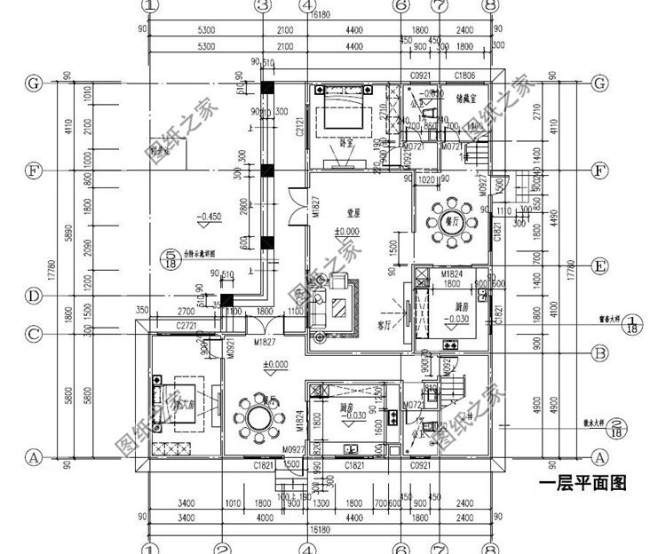 一层平面图