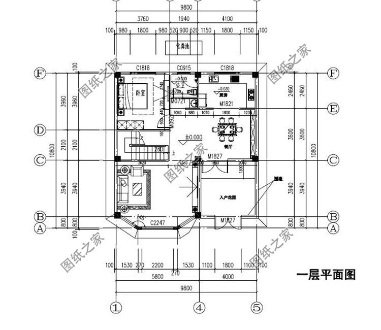 一层平面图