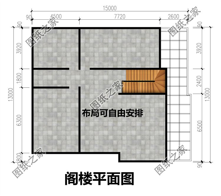 最新款四间二层别墅设计图