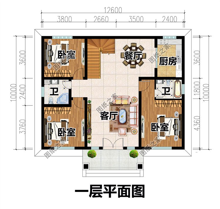 二层农村别墅1